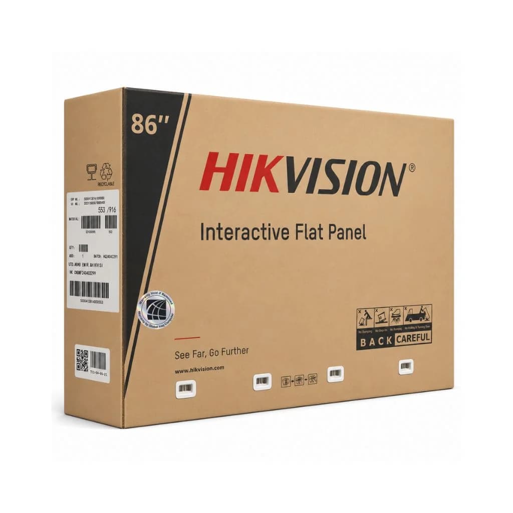 Hikvision 86-Inch 4K UHD Smart Interactive Whiteboard, Android 14.0, RAM 8GB, Storage 128GB — thumbnail 5 of 6