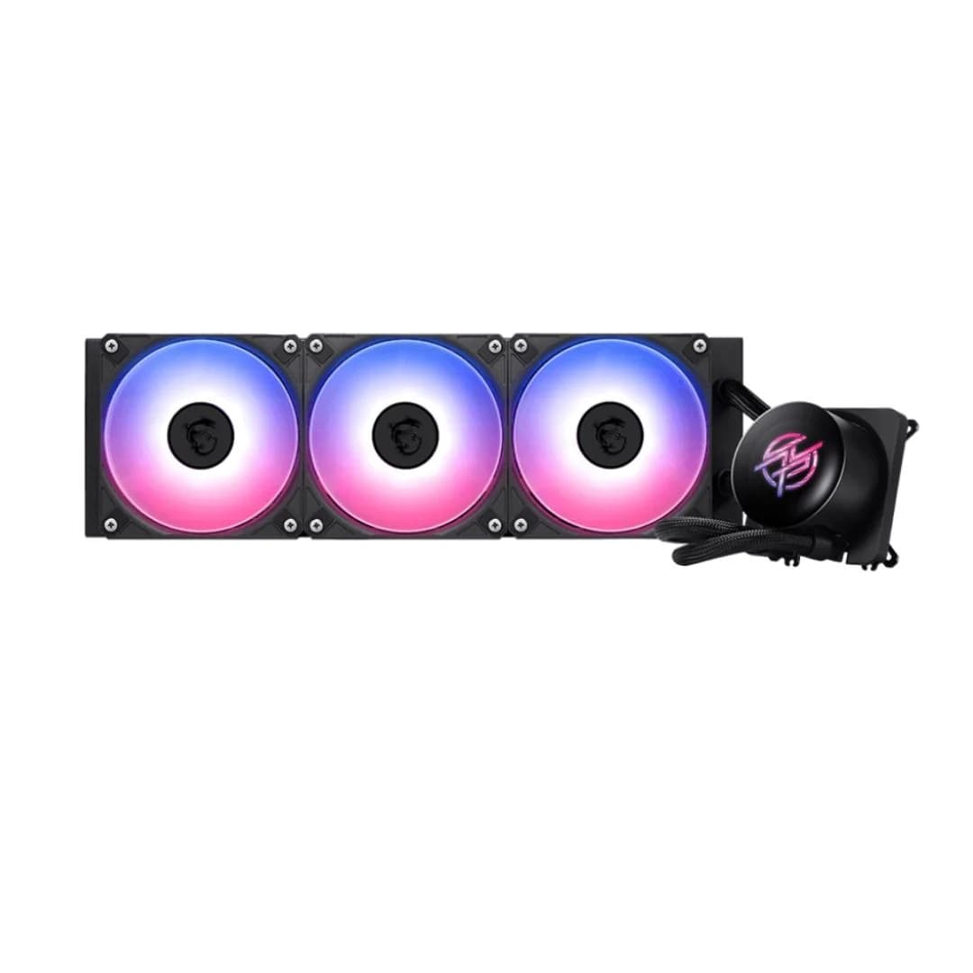 MSI MPG CoreLiquid P13 360 AIO Liquid Cooler with LCD Screen - Black — thumbnail 3 of 3