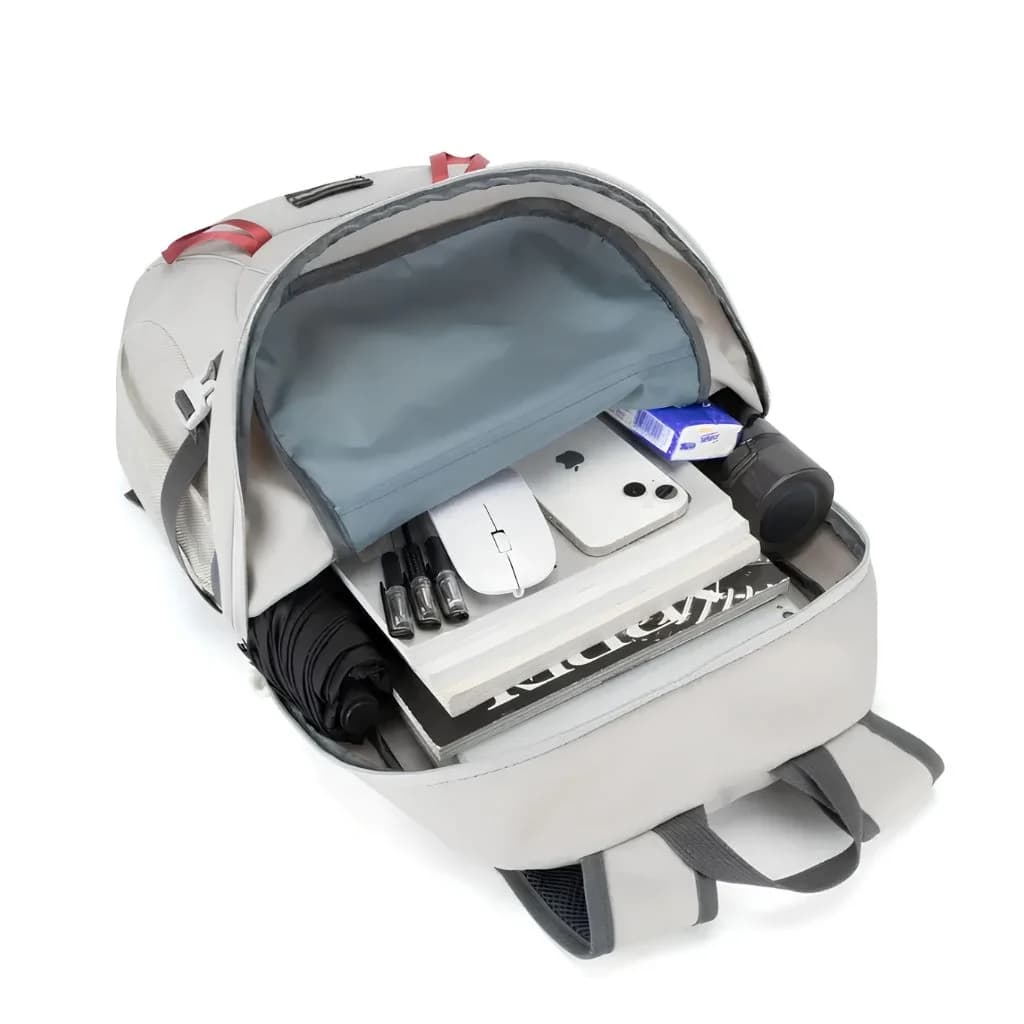 Raptor Travel Hiking Compartments Backpack 15.6-inch Laptop - of white — thumbnail 4 of 4