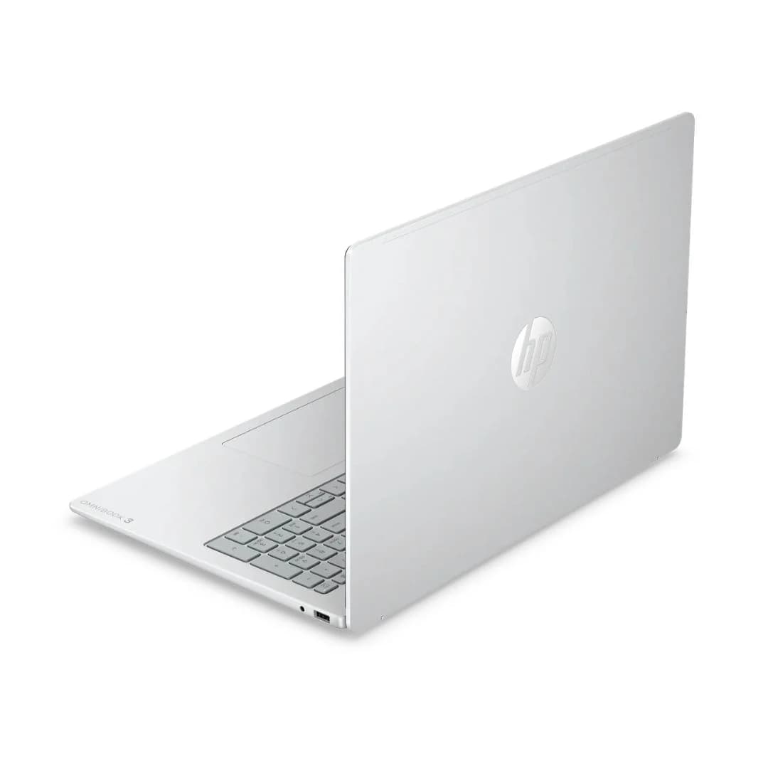 HP OmniBook 3 16-bu0305dx, Intel Core Ultra 5-225U, RAM 8GB, SSD 512GB, Intel Graphics, 16 Inch 2K IPS Touchscreen, Mica Silver — thumbnail 4 of 5