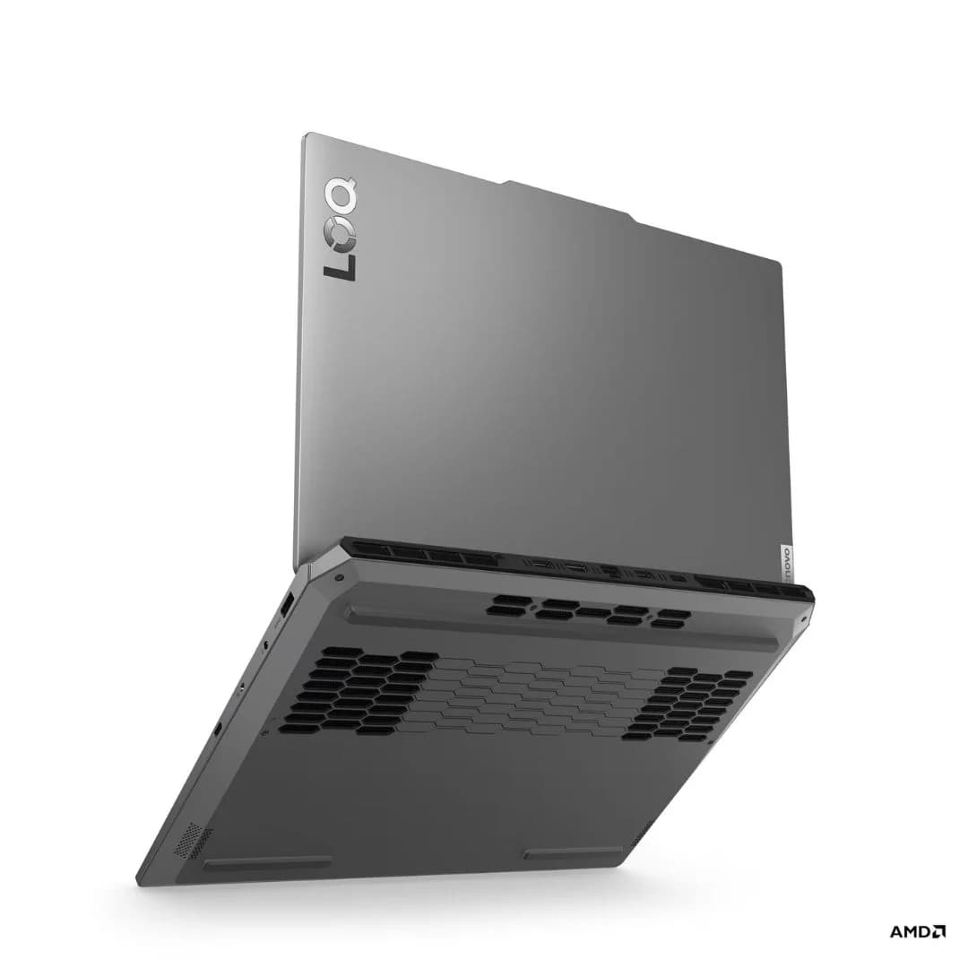Lenovo LOQ 15, RTX 3050-6G, Ryzen 5-7235HS, RAM 16GB, SSD 512GB, 15.6 Inch FHD, Luna Grey — thumbnail 4 of 7