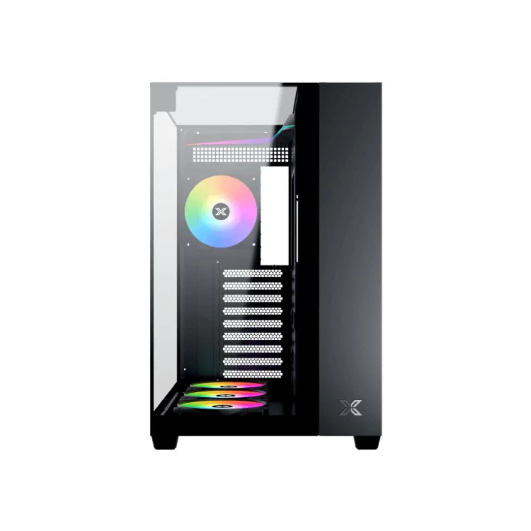 Xigmatek Aqua V Mid Tower Case - Black — thumbnail 3 of 5