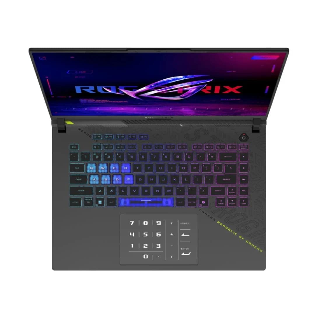 ASUS ROG Strix G16 G615LM-RV172, Intel Ultra 9-275HX, RAM 32GB, SSD 2TB, NVIDIA RTX 5060 8GB, 16.0 Inch WUXGA FHD+ 165Hz, Volt Green — thumbnail 2 of 8