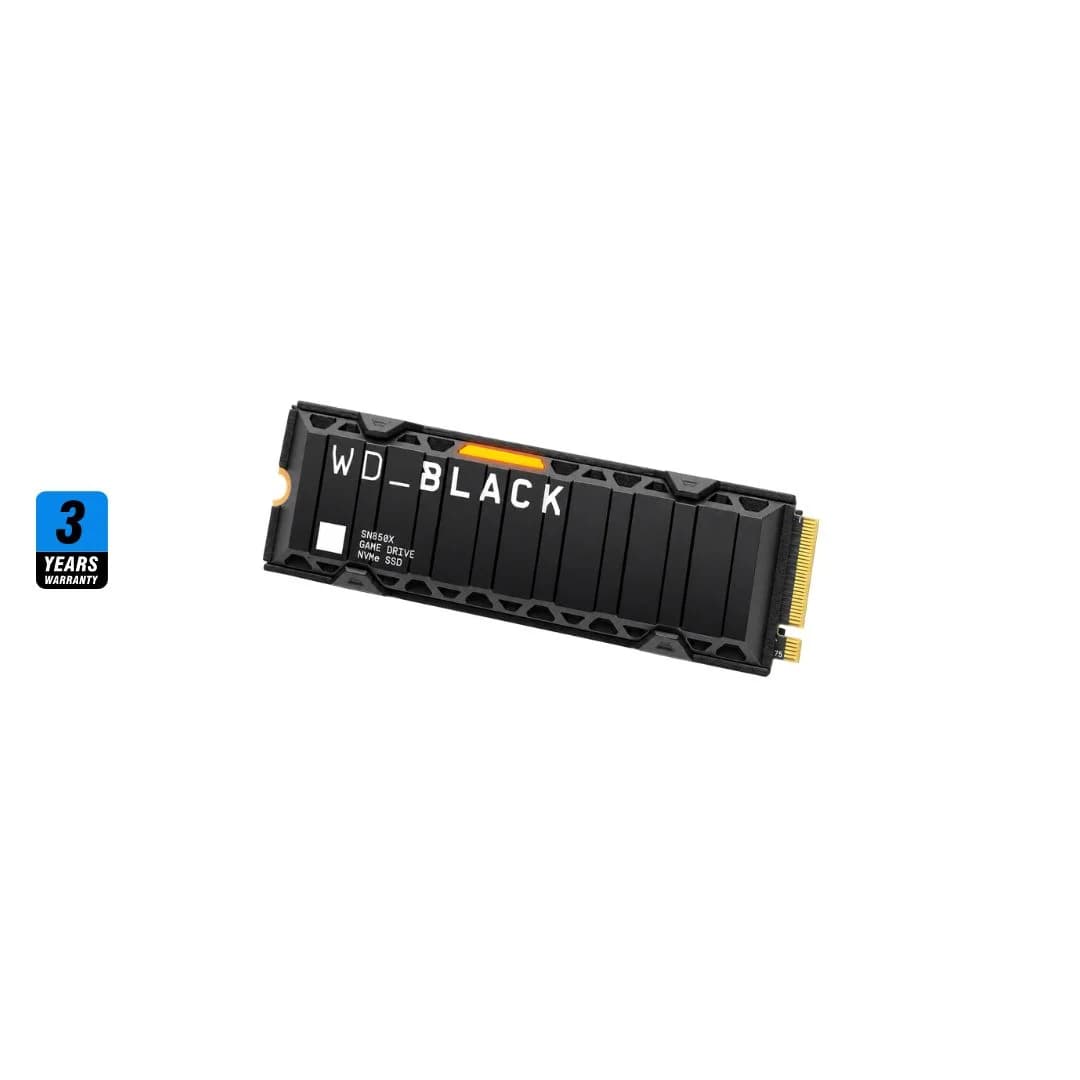 WD BLACK SN850X 1TB with Heatsink , 7300MB/s M.2 NVME , PCIe 4.0 — thumbnail 6 of 6