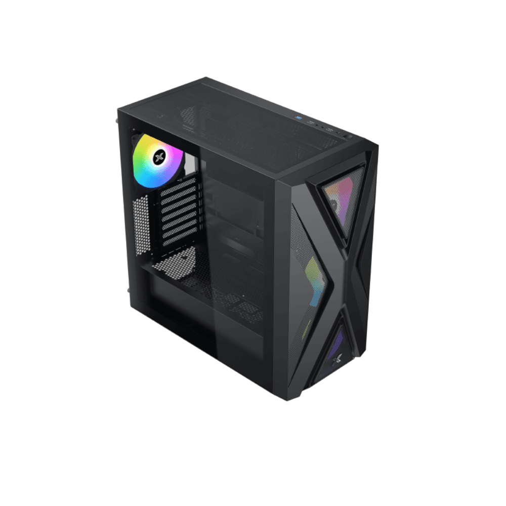 XIGMATEK HYPERION – E-ATX Mid-Tower PC Case – Black — thumbnail 2 of 4