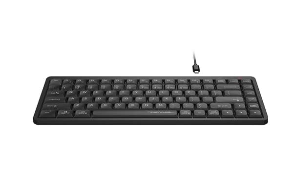 A4Tech FBX53C Wireless Keyboard – Dual‑Mode (Bluetooth + 2.4 GHz), Scissor‑Switch, 1 ms / 1000 Hz, USB‑C Recharge, Multi‑Device — thumbnail 3 of 5