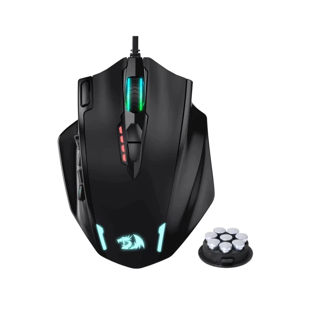 Redragon IMPACT M908 Wired Gaming Mouse - Black — thumbnail 1 of 6