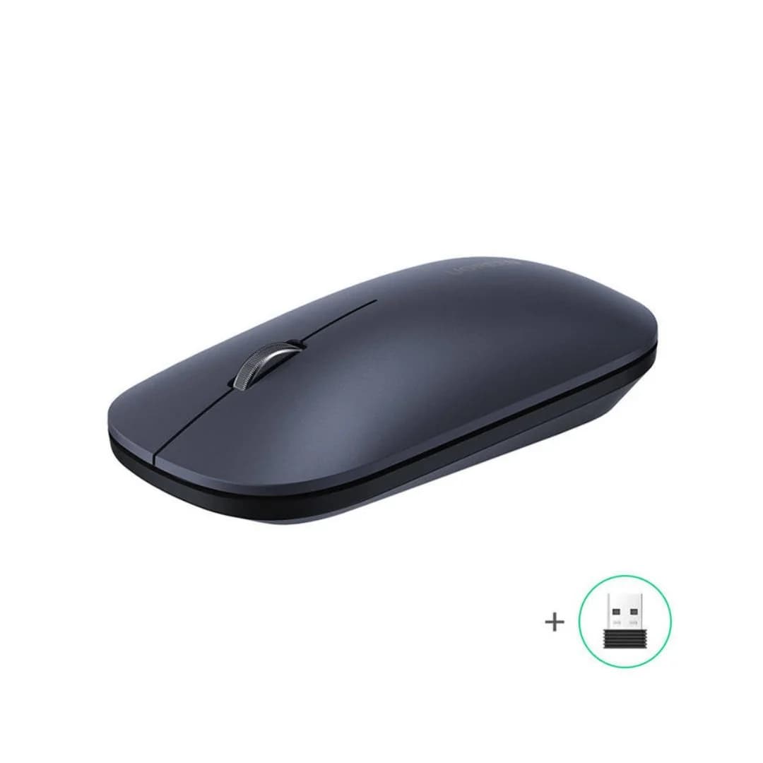 UGREEN MU001 USB Optical Wireless Mouse - Black — thumbnail 2 of 4