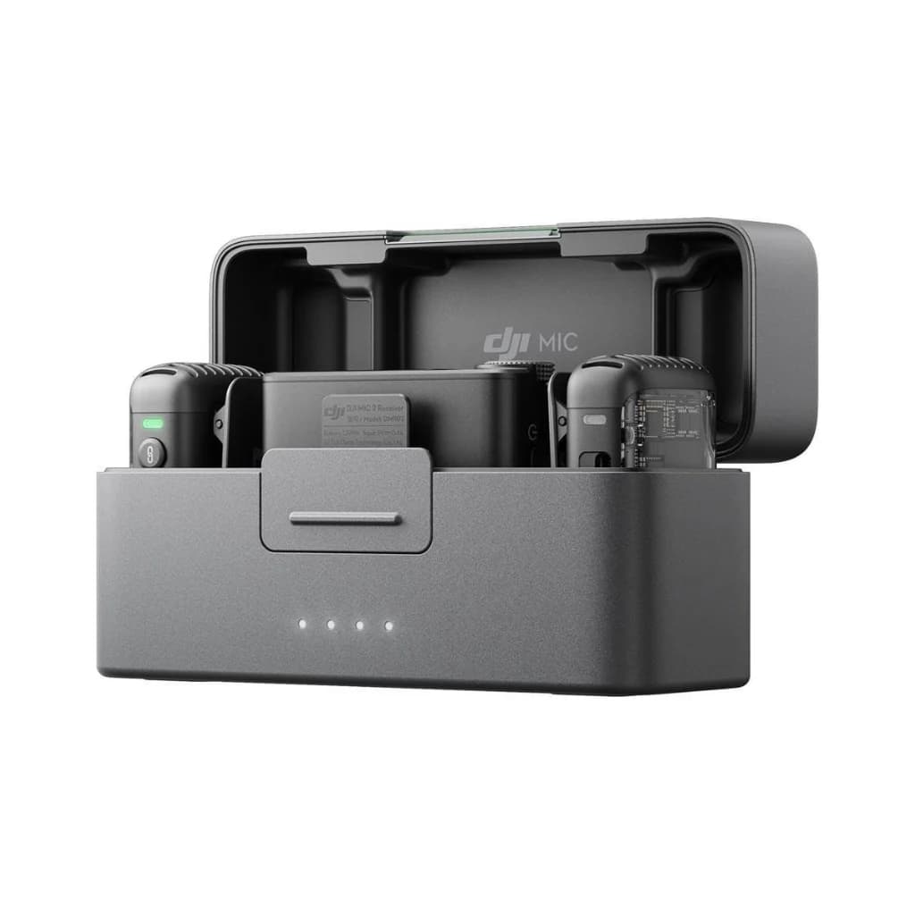 DJI Mic 2 (2 TX + 1 RX + Charging Case) Wireless Lavalier Microphone — thumbnail 4 of 4