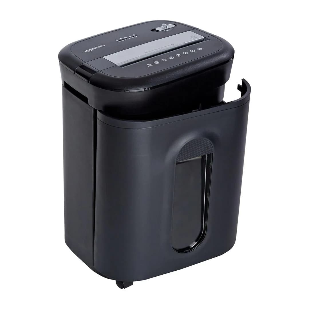 AmazonBasics 15-Sheet Cross-Cut Shredder - Paper, CD & Card — thumbnail 4 of 4