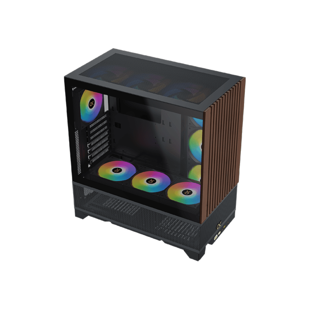 XIGMATEK ENDORPHIN WD – E-ATX Mid-Tower PC Case – Black — thumbnail 5 of 8