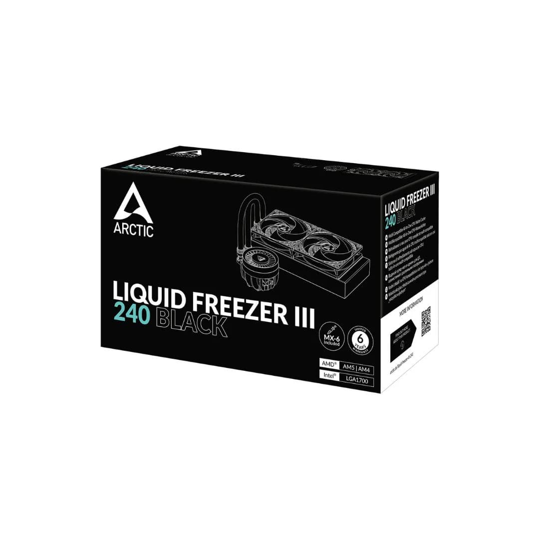 Arctic Liquid Freezer III 240 - Black — thumbnail 2 of 6
