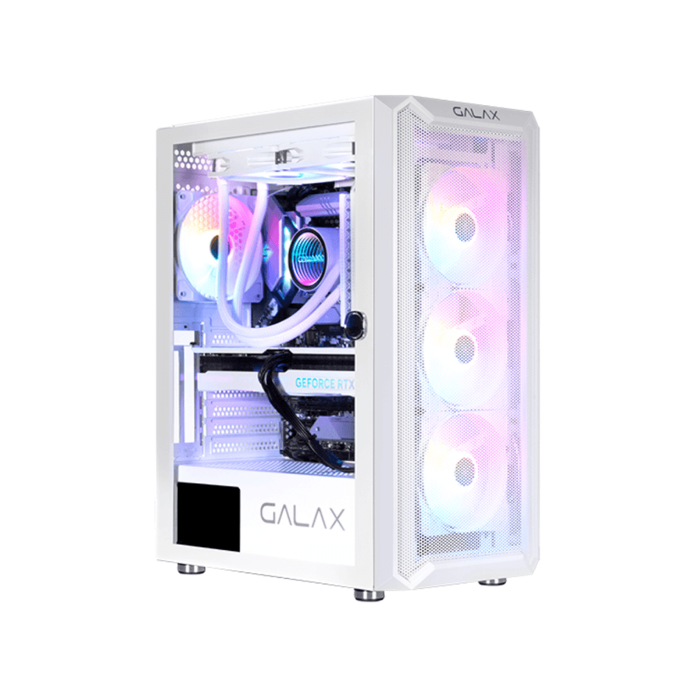 GALAX REVOLUTION-07 ARGB CASE 4 FAN WHITE — thumbnail 2 of 3