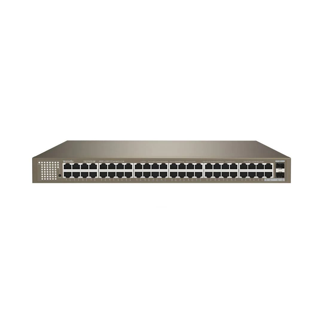 Tenda TEG1050F 48-Port Gigabit + 2-Port SFP - Ethernet Network Switch