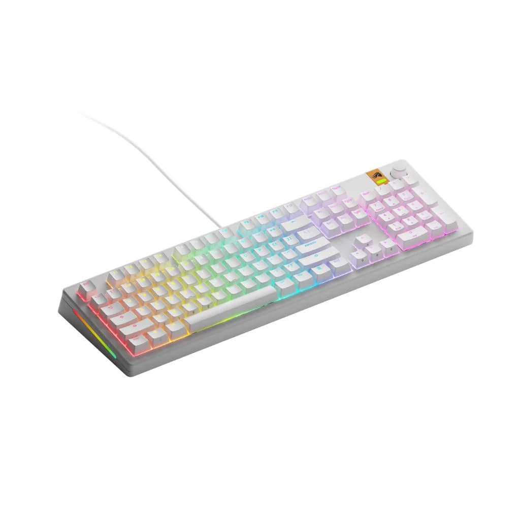 Glorious GMMK 3 Full-Size Gaming Keyboard - White