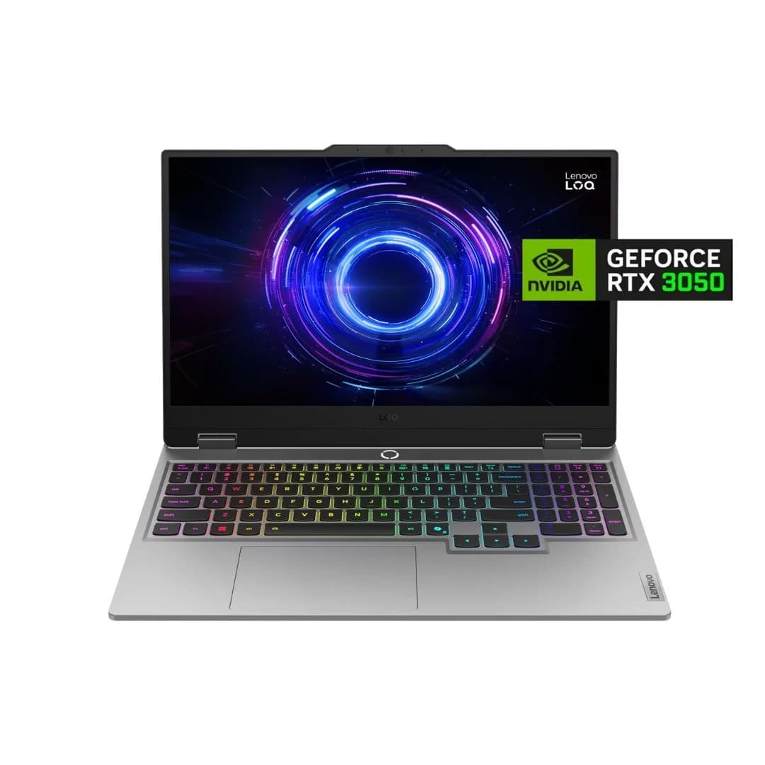 Lenovo LOQ 15, RTX 3050 6GB, Intel Core i7-13650HX, RAM 16GB, SSD 512GB, 15.6 Inch FHD IPS 144Hz, Luna Gray