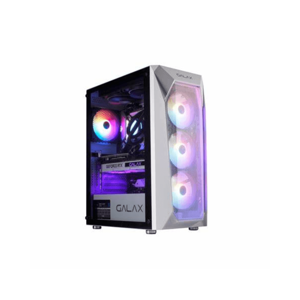 GALAX REVOLUTION-05 RGB CASE 4 FAN WHITE — thumbnail 2 of 5