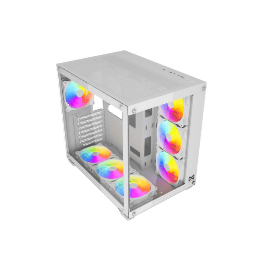 CASE MNTOB MN-3000WH TOKYO 7FAN ARGB WHITE — thumbnail 3 of 6