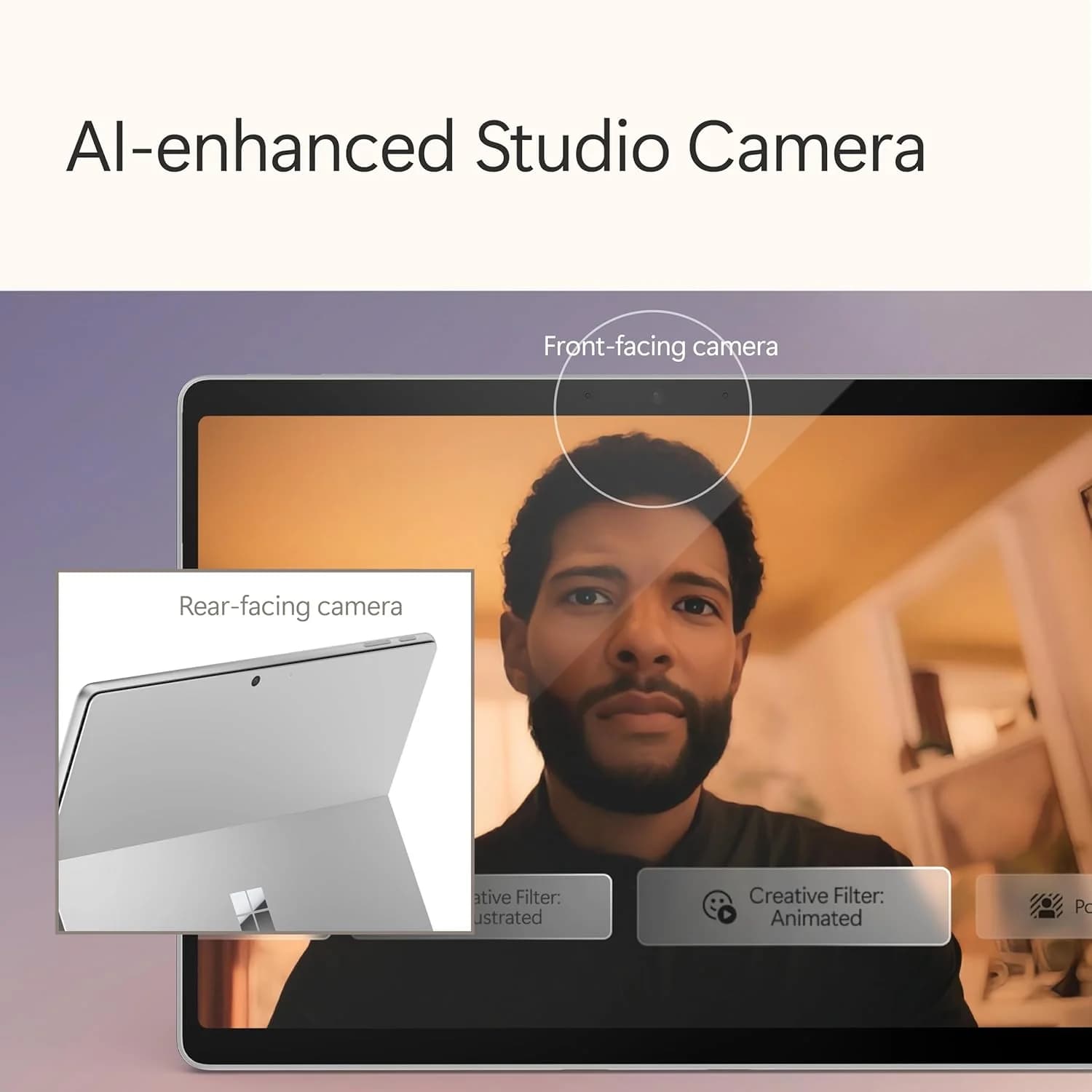 Microsoft Surface Pro 11 Copilot+ PC, 13" LCD 120Hz Touchscreen, Snapdragon X Elite, 32GB RAM, 1TB SSD,Shared Qualcomm Adreno Graphics, Windows 11 Pro, Platinum — thumbnail 5 of 9