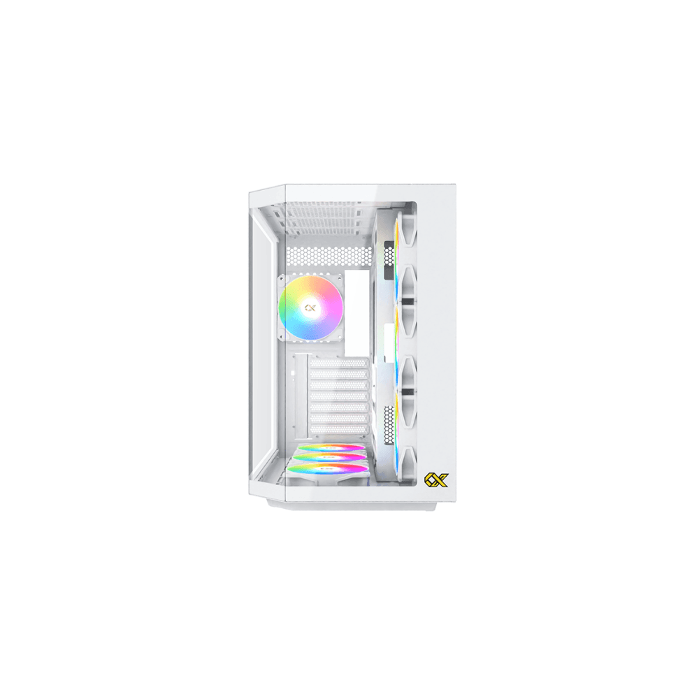 XIGMATEK CUBI II ARCTIC – E-ATX Mid-Tower PC Case – White — thumbnail 3 of 4