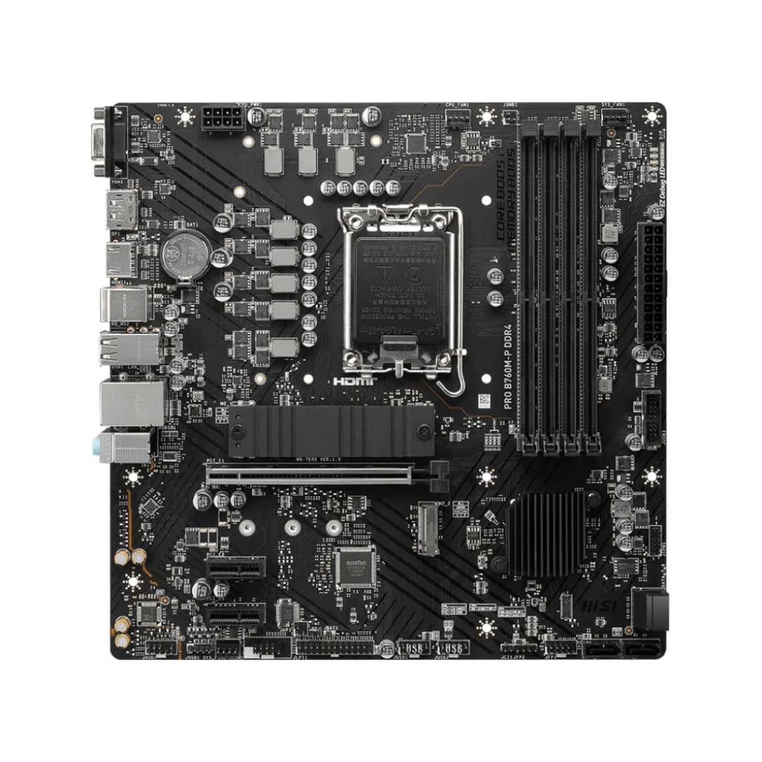 MSI PRO B760M-P DDR4, Motherboard — thumbnail 2 of 5
