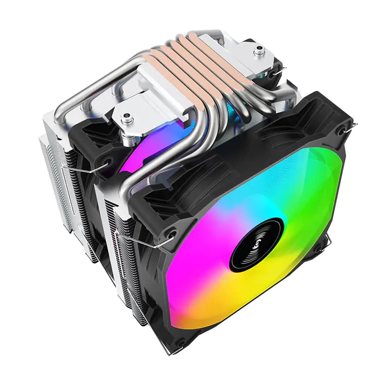 Huntkey Storm T620 Fantasy Dual-Tower ARGB CPU Cooler — thumbnail 6 of 10