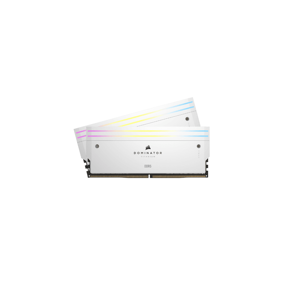 CORSAIR DOMINATOR TITANIUM RGB DDR5 32GB (2x16GB) 7200MT/s CL34 White