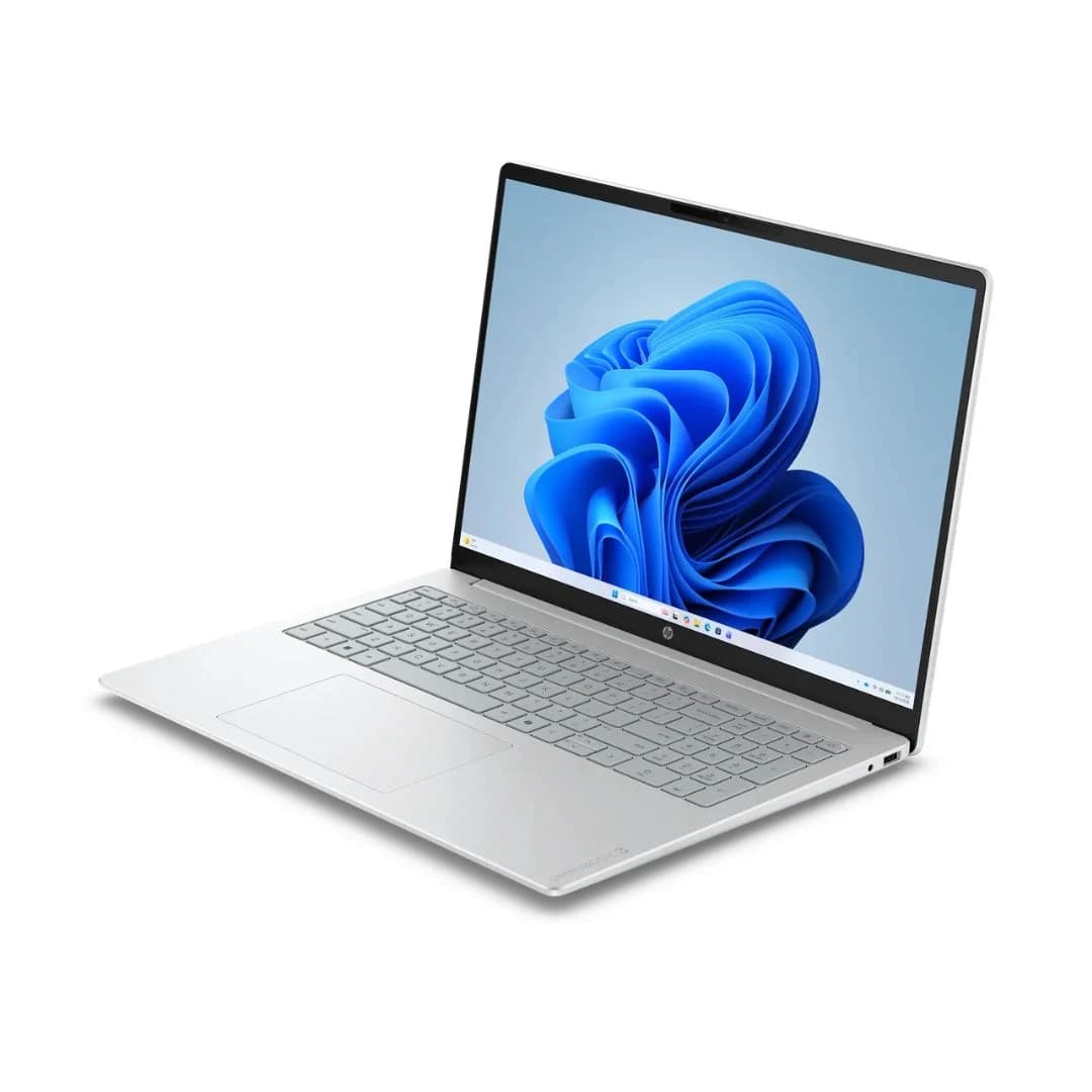 HP OmniBook 3 16-bu0305dx, Intel Core Ultra 5-225U, RAM 8GB, SSD 512GB, Intel Graphics, 16 Inch 2K IPS Touchscreen, Mica Silver — thumbnail 2 of 5