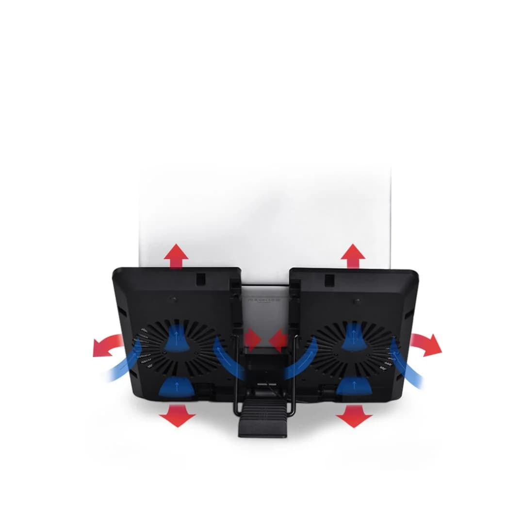 DeepCool U Pal Laptop Cooling Pad Laptop Size Up to 15.6 — thumbnail 3 of 3