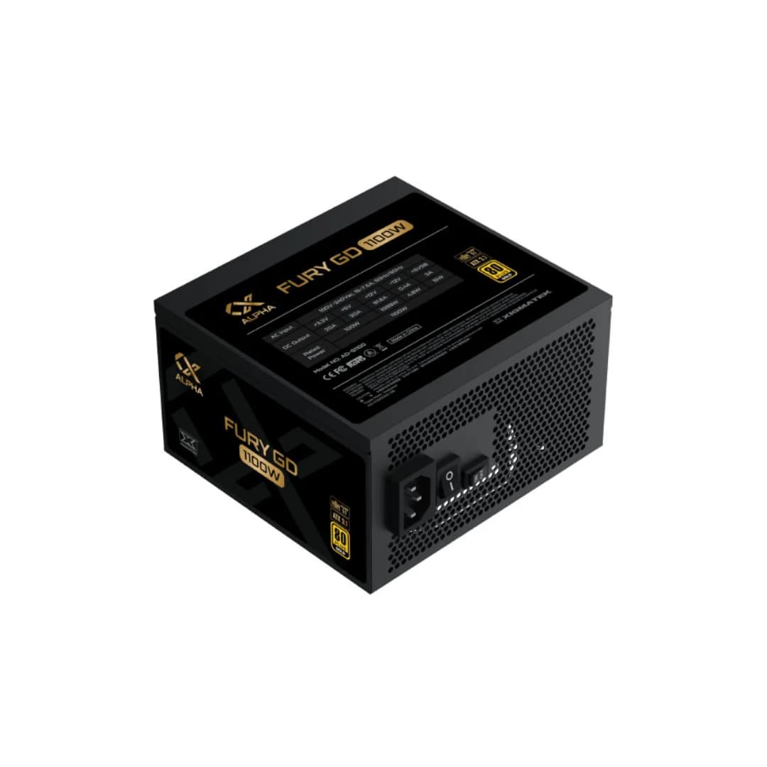 Xigmatek Fury GD 1100W Gold 80+ PCIE 5.0 Fully Modular — thumbnail 4 of 4