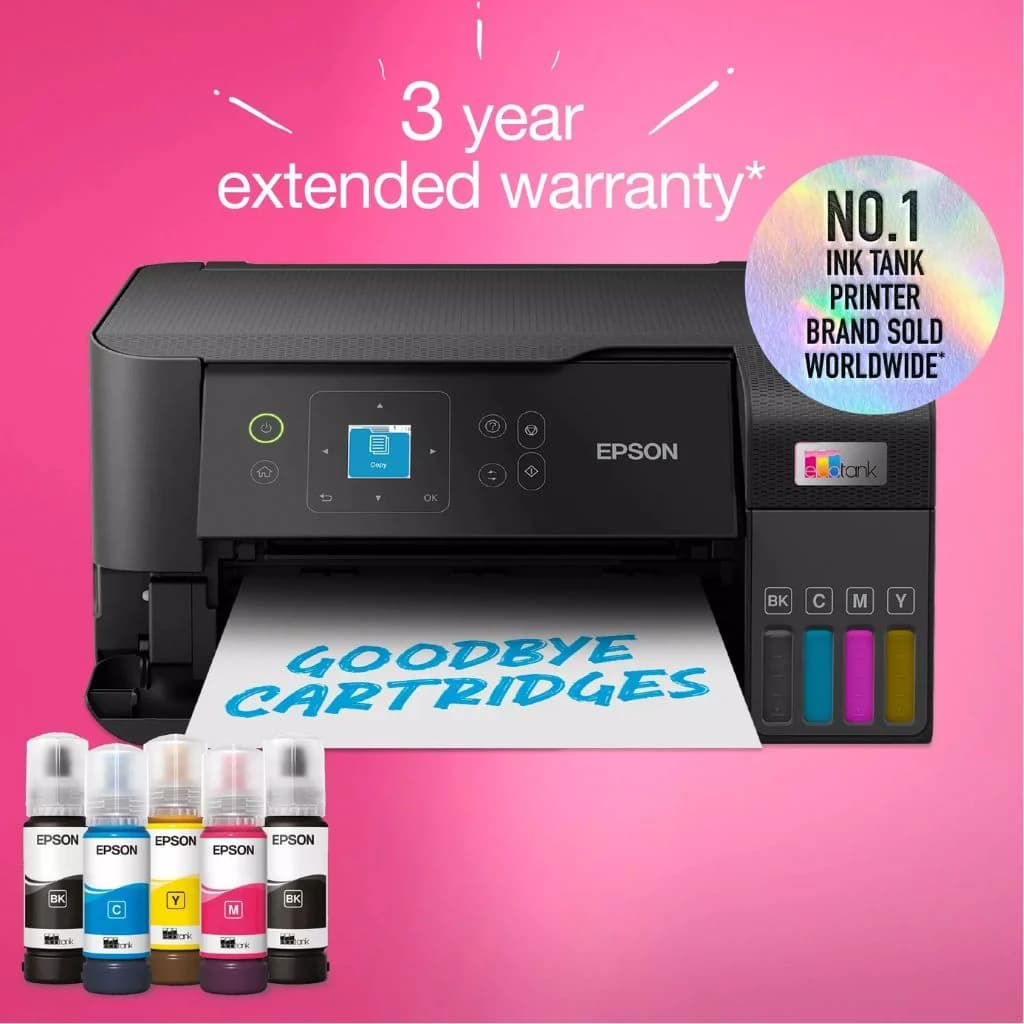 Epson EcoTank L3560 - All-in-One Wi-Fi Ink Tank Printer — thumbnail 6 of 10