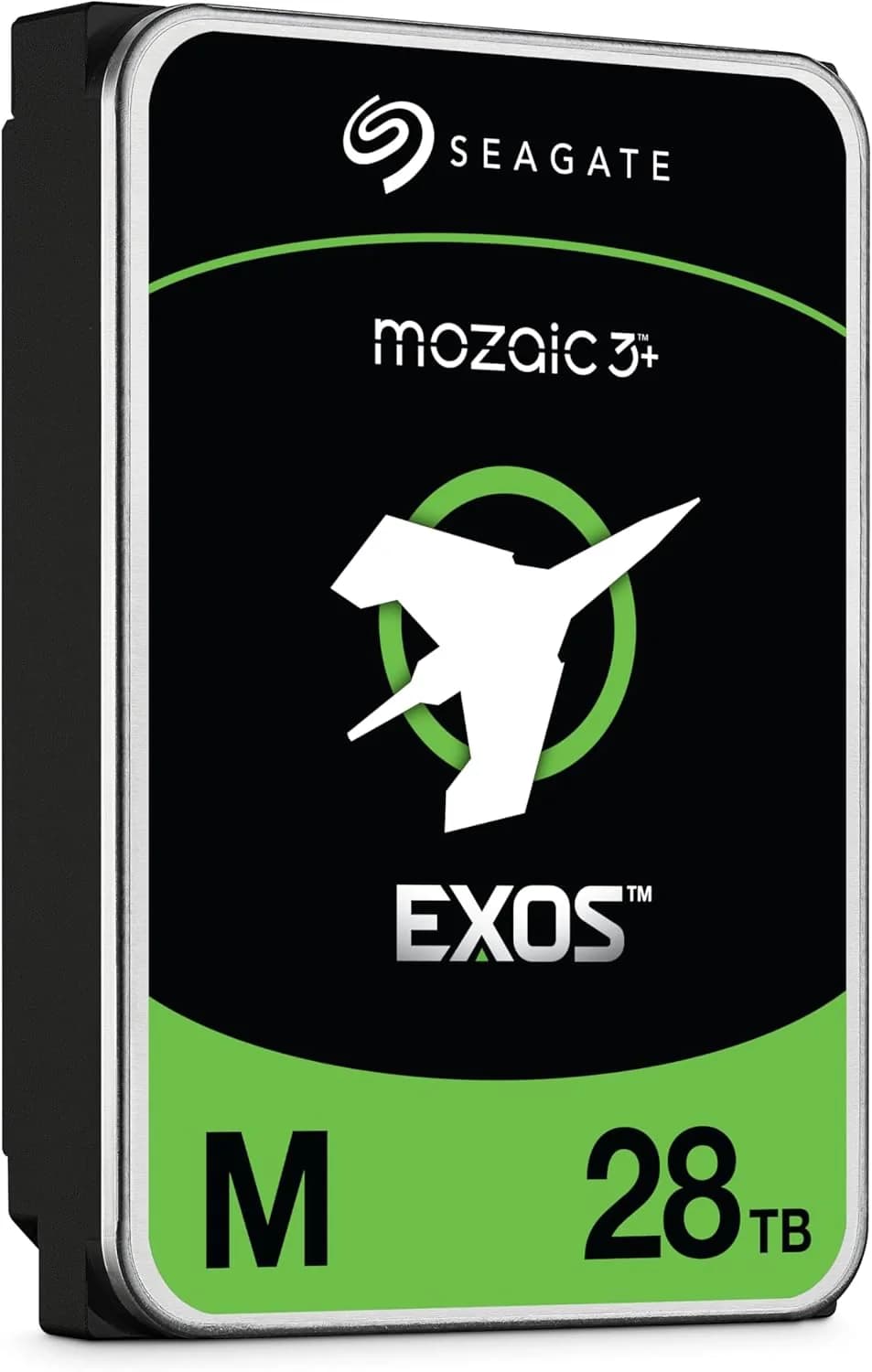 Seagate Exos M 28TB Enterprise Internal Hard Drive, 3.5-Inch HDD, 7200RPM, SATA 6Gb/s, 2.5M Hours MTBF, High-Capacity Data Center Storage — thumbnail 3 of 9