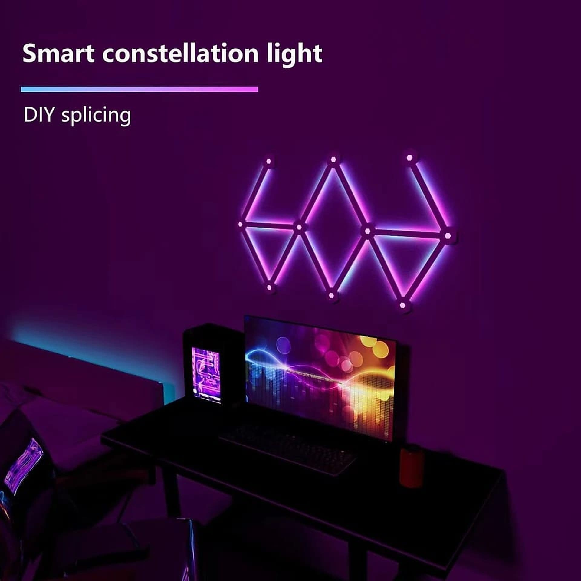 SMART RGBIC GLIDE WALL LIGHTS (9 Piece) — thumbnail 3 of 3