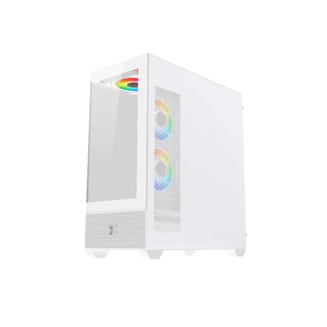 Xigmatek Alphard Arctic Mid Tower Case - White — thumbnail 4 of 6