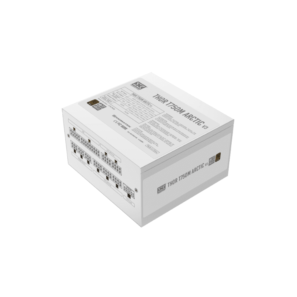 XIGMATEK THOR T750M V3 750W 80 PLUS Bronze White Power Supply — thumbnail 2 of 6