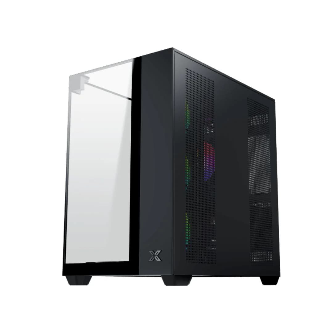 Xigmatek Aqua V Mid Tower Case - Black — thumbnail 4 of 5
