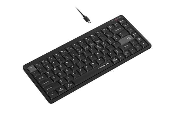 A4Tech FBX53C Wireless Keyboard – Dual‑Mode (Bluetooth + 2.4 GHz), Scissor‑Switch, 1 ms / 1000 Hz, USB‑C Recharge, Multi‑Device — thumbnail 5 of 5