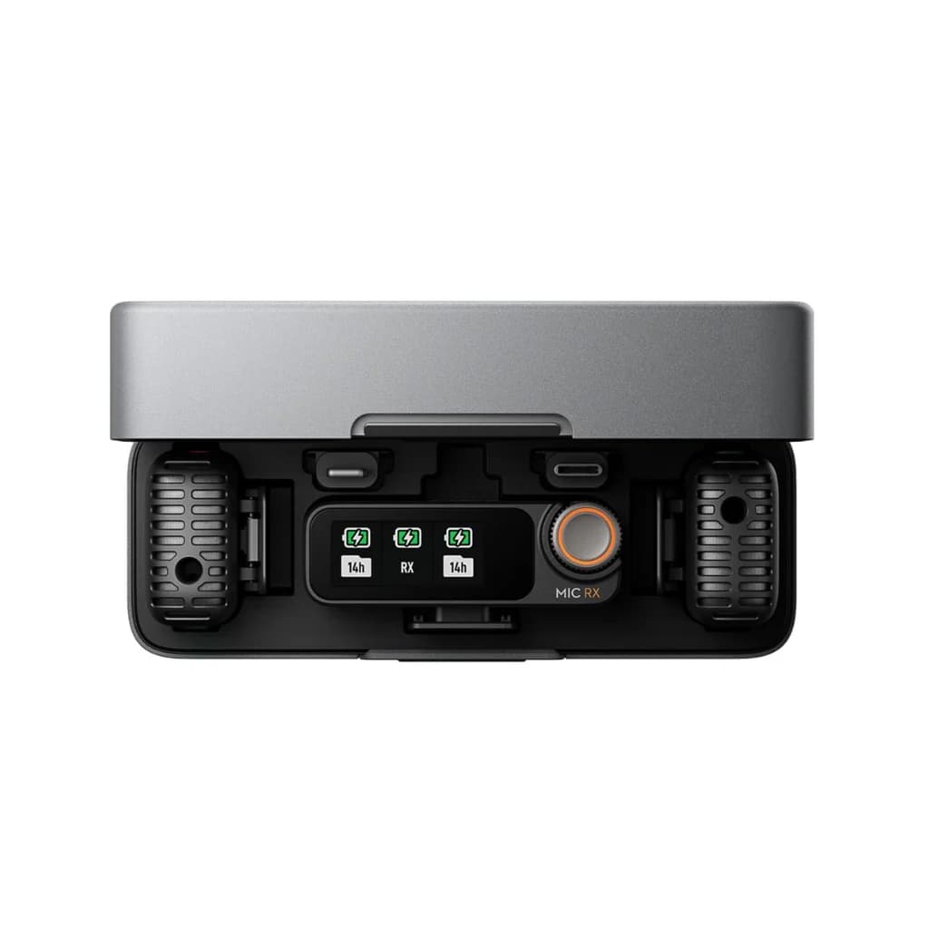 DJI Mic 2 (2 TX + 1 RX + Charging Case) Wireless Lavalier Microphone — thumbnail 3 of 4
