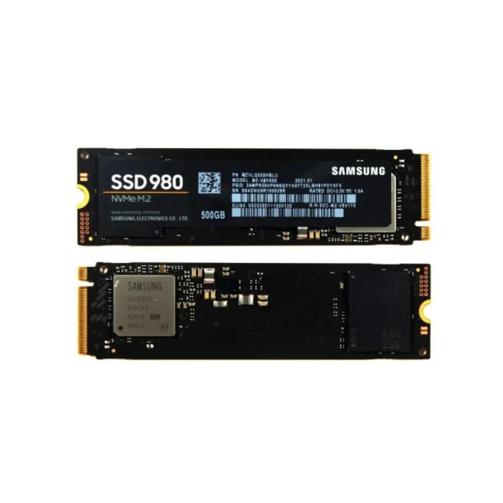Samsung 980 500GB NVMe SSD - M.2 2280 PCIe Gen 3 — thumbnail 2 of 2