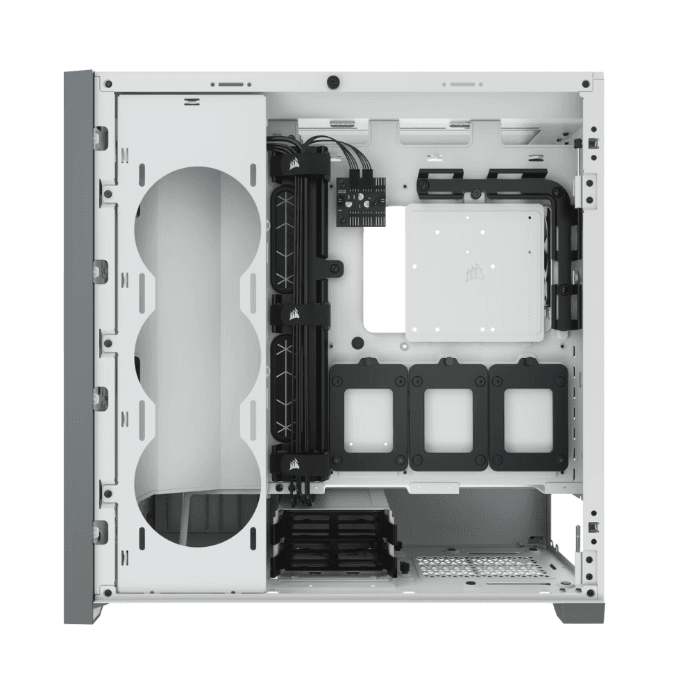 CORSAIR 5000D AIRFLOW  MT TEMP GLASS CASE WHITE — thumbnail 3 of 5