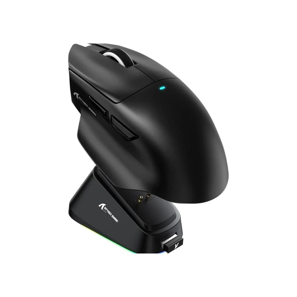 Attack Shark V6 Wireless Gaming Mouse - Black