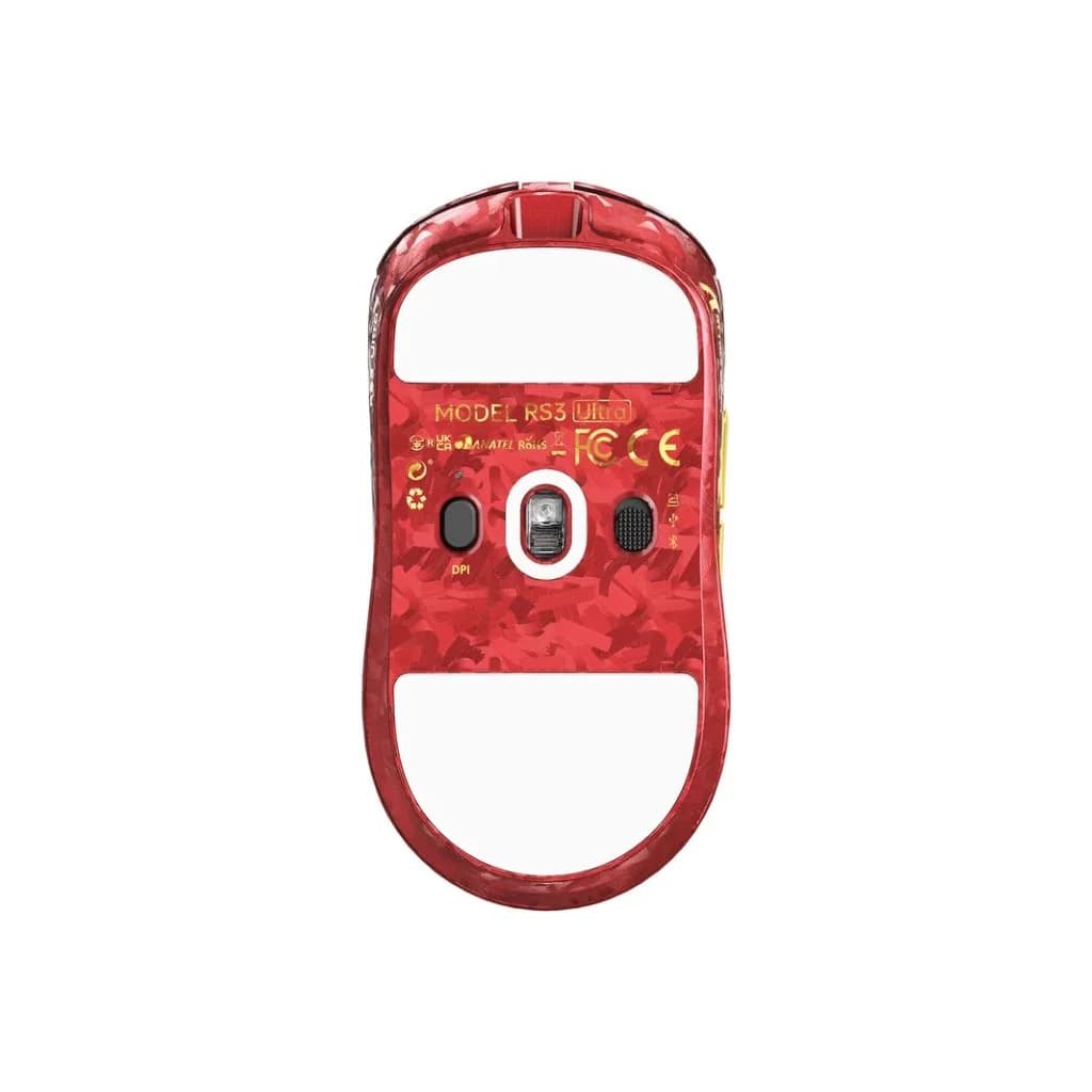 Attack Shark RS3 Ultra Wireless Gaming Mouse - Red — thumbnail 4 of 5