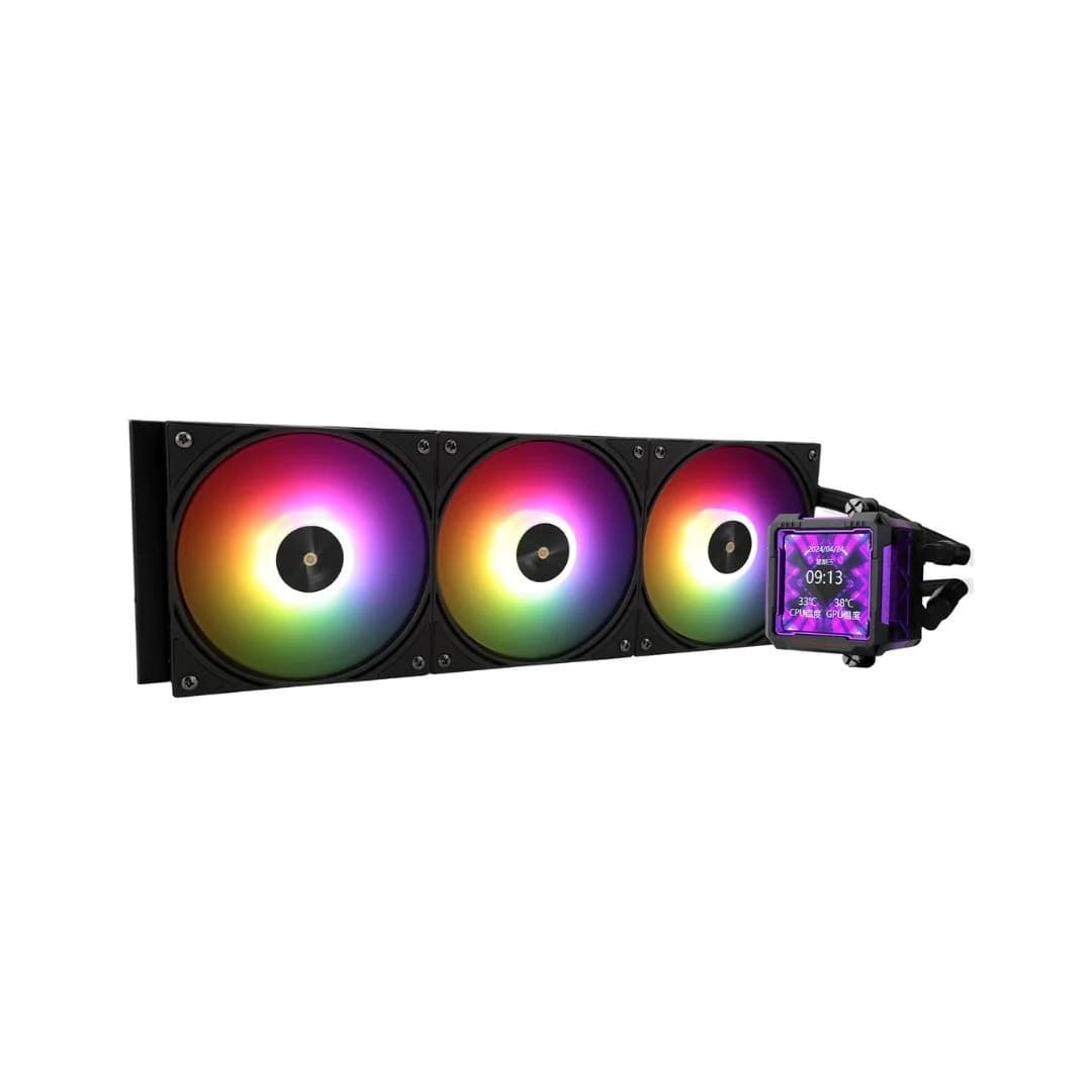 Thermalright Frozen Warframe PRO 360 ARGB ARGB Liquid CPU Cooler - Black — thumbnail 1 of 6