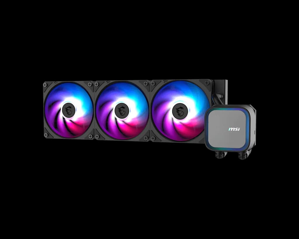 MSI MAG CORELIQUID A13 360 AIO Liquid Cooler – 360mm Radiator, ARGB, CycloBlade Fans, Copper Base, LGA1700/AM5 Support — thumbnail 2 of 9