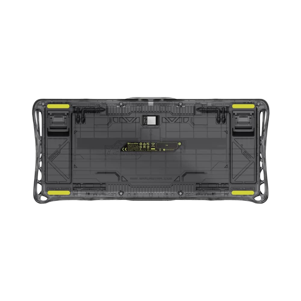Gravastar Mercury K1 Lite Mechanical Gaming Keyboard AR - Transparent Black — thumbnail 6 of 6