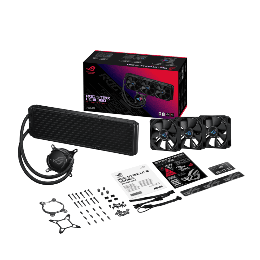 ASUS ROG STRIX LC III 360mm ARGB BLACK — thumbnail 2 of 4