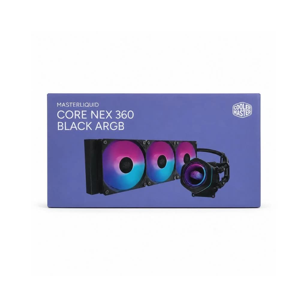 Cooler Master MasterLiquid Core , 360mm Nex Series - Liquid CPU Cooler — thumbnail 4 of 4