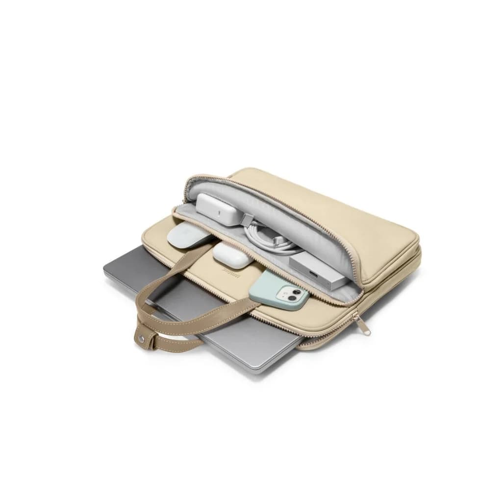 Tomtoc Versatile A12 Laptop Shoulder Bag 13.5 inch - Khaki — thumbnail 2 of 3