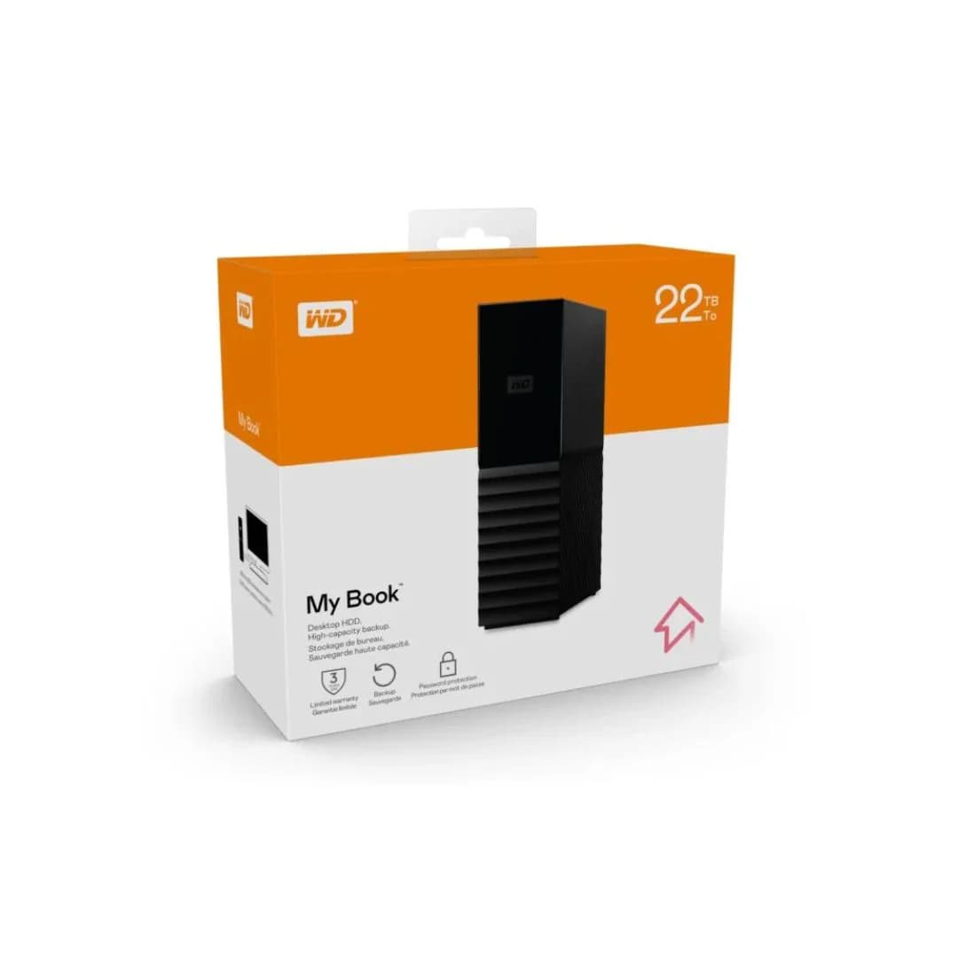 WD My Book 22TB Desktop External Hard Drive — thumbnail 2 of 4