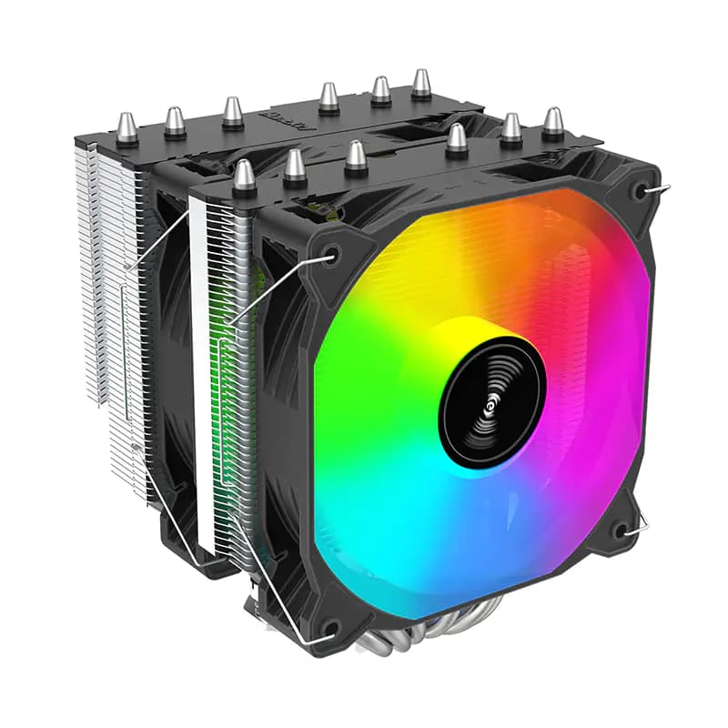 Huntkey Storm T620 Fantasy Dual-Tower ARGB CPU Cooler — thumbnail 4 of 10